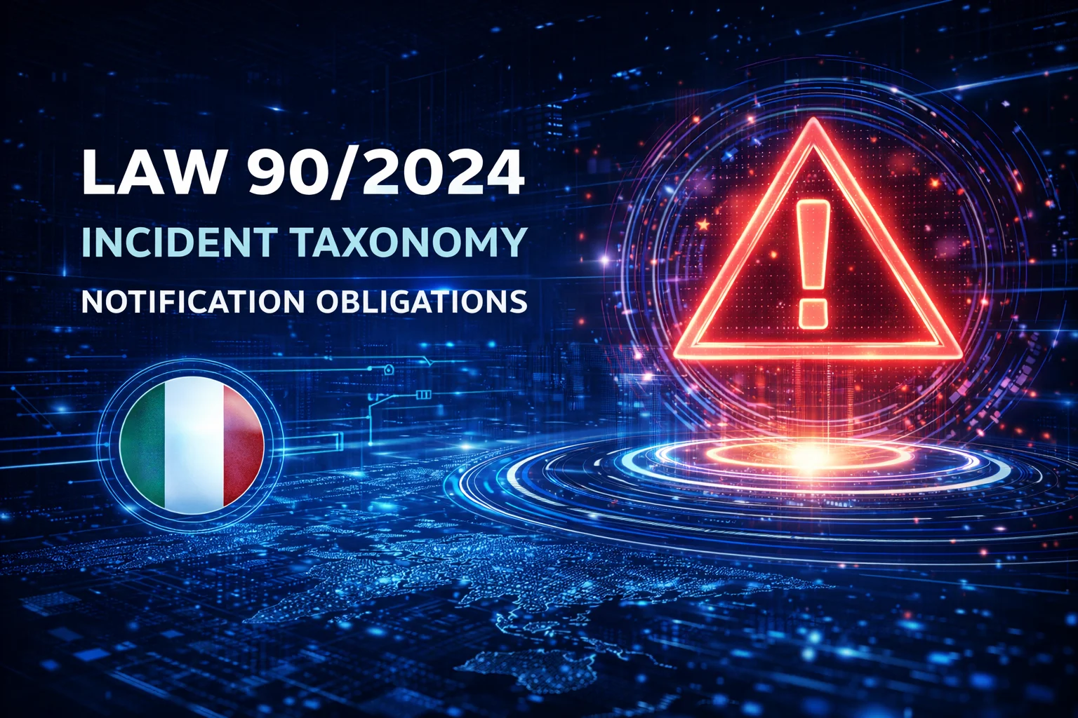 ACN Adopts Incident Taxonomy Under Law 90/2024: What Obligated Entities Must Do Now